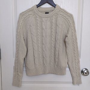 GAP 100% Cotton Cable Knit Sweater